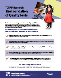 TOEFL Research Flyer thumbnail