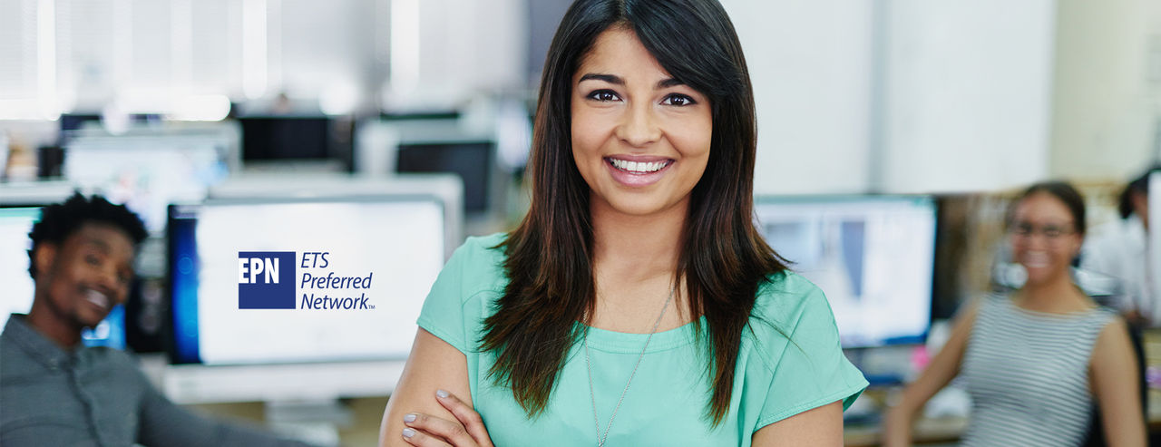 women smiling near Become an EPN member today