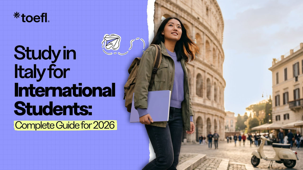 Study in Italy TOEFL Guide